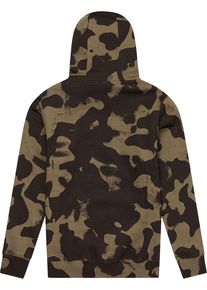 Troy Lee Designs Signature Camo, felpa con cappuccio per giovani , colore: Oliva/Marrone Scuro , dimensione: M