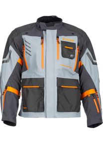 Klim Carlsbad, kurtka tekstylna Gore-Tex , kolor: Ciemnoszary/Błękitny/Pomarańczowy , rozmiar: S