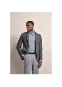 Bugatti, Herren, Sakko in moderner Optik, dunkelgrau, 54, Mit elegantem Reverskragen