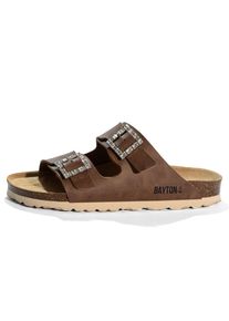 Bayton Damer Pantoletter 'STRASS ATLAS' brun St&oslash;rrelse 40