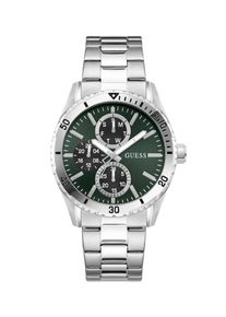Guess Montre &agrave; affichage analogique 'VELOCITY' Homme argent taille One Size