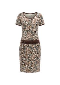 Ragwear, Damen, Minikleid &raquo;Sommerkleid Baomi Zoo YOUMODO&laquo;, Brown, M - N-Gr, Kurzes Damen Sommerkleid in modischem Print