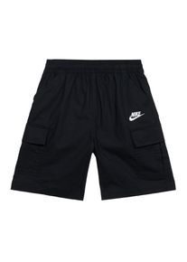 Nike Sportswear Pojkar Byxa svart / vit Storlek 128/138