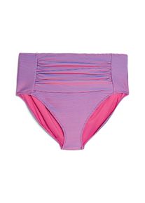 Swim By Zizzi Damer Bikinitrusse 'Svary' lilla / pink / hvid St&oslash;rrelse 8XL