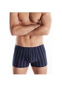 G&ouml;tzburg G&Ouml;TZBURG, Herren, Retro Pants &raquo;Glasgow&laquo; 2er Pack, gemustert, basic, eng, atmungsaktiv, mit Logo, Baumwollmix, blau-dunkel-Ringel, 8, Boxershorts von 