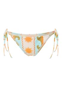 Billabong Damer Bikinitrusse 'SUNBLIND' lysebl&aring; / oliven / orange / hvid St&oslash;rrelse S