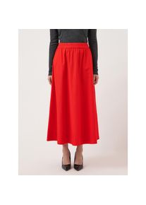 Y.A.S, Damen, Maxirock &raquo;YASCOLEA HW ANKLE SKIRT S. NOOS&laquo;, Fiery Red, 36, Kn&ouml;chellanger Maxirock von YAS