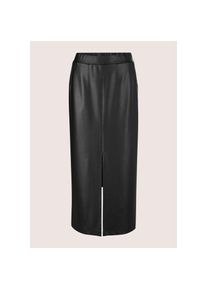 Madeleine Mode MADELEINE, Damen, Midirock &raquo;Lederrock Eleganter Rock aus Leder-Imitat&laquo; Lederimitat, schwarz, 38, Normale L&auml;nge, schmeichelnde Passform, L&auml;nge: 84cm