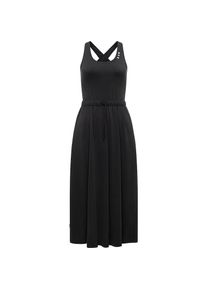 Ragwear, Damen, Shirtkleid &raquo;Shirtkleid Mauglia YOUMODO&laquo;, Black, XL - N-Gr, Leichtes Damen Sommerkleid mit Taillenzugband