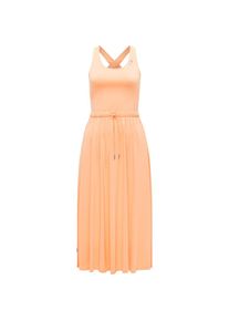 Ragwear, Damen, Shirtkleid &raquo;Shirtkleid Mauglia YOUMODO&laquo;, Peach, XS - N-Gr, Leichtes Damen Sommerkleid mit Taillenzugband