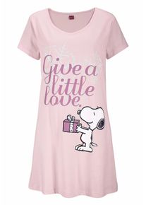 PEANUTS Damer Soveskorte lyser&oslash;d St&oslash;rrelse S/M