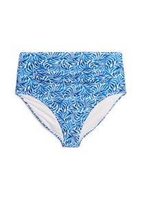 Swim By Zizzi Damer Bikinitrusse 'Stella' bl&aring; / azur / hvid St&oslash;rrelse 8XL