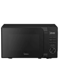 Midea Mikrowelle, Schwarz, Metall, 35.8x44x25.8 cm, Digitaldisplay, Grillfunktion, LED-Display, digitaler Timer, Automatik-Kochprogramme, Signalton, K&uuml;chen, K&uuml;chenelektroger&auml;te, Mikrowellen