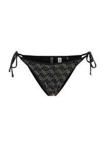 Guess Damer Bikinitrusse 'DIANE' sort / transparent St&oslash;rrelse XL