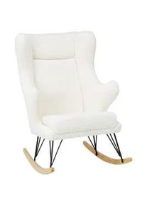 Schaukelstuhl Shawn in Creme