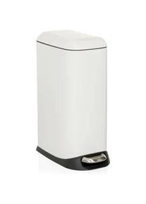 Abfallsammler Clean Slim Wei&szlig; ca. 34x56x22cm