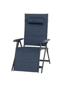 siena GARDEN Campingsessel Dunkelblau Premium B: 75cm