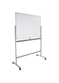 hjh OFFICE Whiteboard Multiboard Silberfarben/Wei&szlig;