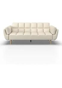 Schlafsofa Cora Creme Webstoff