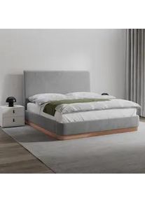 Polsterbett Josef Grau ca. 160x200 cm