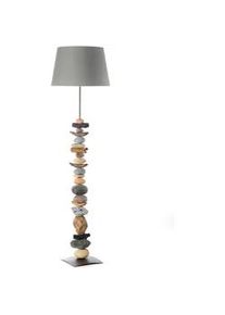 Stehleuchte Vera Schwarz/Blaugrau max. 22 Watt