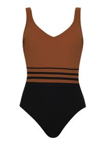 Sunflair Damer Badedragt cognac / sort St&oslash;rrelse M