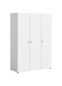 Mid.you , Wei&szlig; , Holzwerkstoff , 4 F&auml;cher , 120x176x51 cm , FSC MIX , in verschiedenen Gr&ouml;&szlig;en erh&auml;ltlich , Schlafzimmer, Kleiderschr&auml;nke, Dreht&uuml;renschr&auml;nke