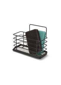 Tchibo - Metalowy stojak na przybory do zmywania - kolor: czarny