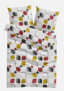 bonprix Pościel z mieszanki bawełny, biały, 1x 80/80 cm, 1x 135/200 cm