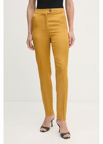 Marella pantaloni de costum pentru femei, cu v&acirc;scoză AGENDA