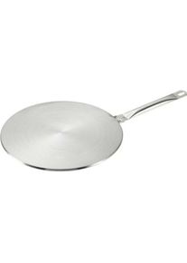 Ibili Induktionsplatte, Pfanne + Kochtopf, Silber