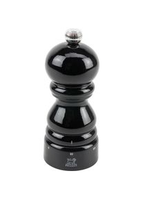 Peugeot PARIS U'SELECT Zirlion Salzm&uuml;hle Schwarz lackiert 12 cm, Pfefferm&uuml;hle + Salzm&uuml;hle, Schwarz