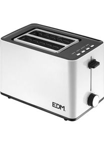 Edm Toaster 07638 White Design 850 W, Toaster, Weiss