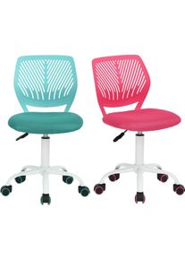 FurnitureR, B&uuml;rostuhl, Sedia Girevole Ergonomicamente Regolabile in Altezza (45 - 55 cm)