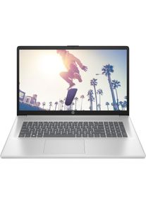 HP 17-cn3151ng (17.30", 512 GB, 8 GB, Deutschland, Intel Core i5-1334U), Notebook, Grau, Silber