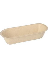 Conpax (LM) 50 Snacktrays Zuckerrohr 3,1 cm x 7,6 cm x 15,4 cm natur, Einwegbeh&auml;lter