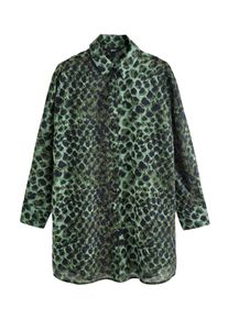 next Damer Tunika gr&oslash;n / oliven / sort St&oslash;rrelse XXXL