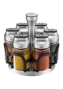 Gefu 33733, Pfefferm&uuml;hle + Salzm&uuml;hle, Schwarz, Silber