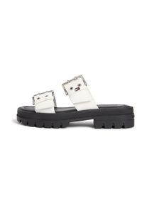 Tommy Jeans, Damer, Pantoletter, Hvid, St&oslash;rrelse 39