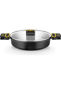 BRA A510528, Pfanne + Kochtopf, Schwarz