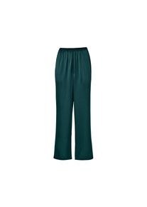 Tchibo - Pyjamahose aus reiner Seide - Damen - Gr. 36 - dunkelgr&uuml;n