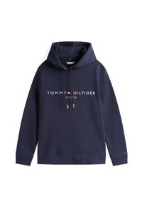 Tommy Hilfiger, Damer, Sweatshirt, Marin , St&oslash;rrelse XL