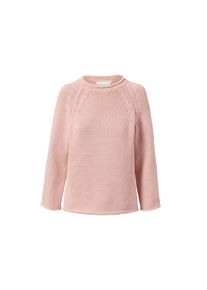 Tchibo - Grobstrick-Pullover aus B&auml;ndchengarn - Damen - Gr. L - ros&eacute;