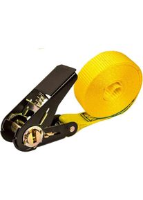 Ponsa, Spanngurt + Ladungssicherung, Ratsche 027,047,025,108 Gelb 25 mm x 5 m