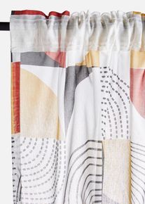 bonprix Perdea din poliester reciclat (1 buc.), roşu, &Icirc;/Lă: 145/135 cm