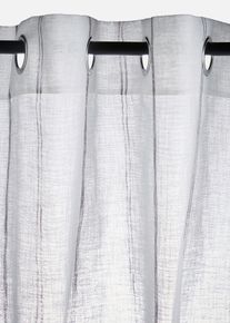 bonprix Perdea cu dungi (1 buc.), alb, &Icirc;/Lă: 225/140 cm