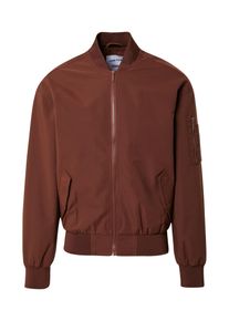 DAN FOX APPAREL, M&aelig;nd, Overgangsjakke 'Kalle', Brun, St&oslash;rrelse S