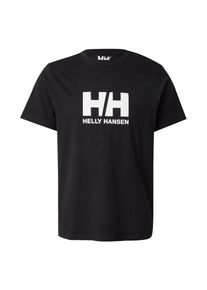 Helly Hansen, M&aelig;nd, Bluser & t-shirts, Sort / Hvid, St&oslash;rrelse S