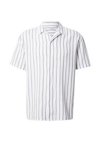 Jack & Jones JACK & JONES, Skjorte 'JJELIAM', Gr&aring; / Hvid, St&oslash;rrelse M