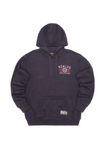 BEN LEE Benlee, M&aelig;nd, Sweatshirt 'Llanarth', Lysegr&aring; / Knaldr&oslash;d / Sort, St&oslash;rrelse 3XL